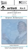 Artisti a Km. 0 - Gianni Antenucci